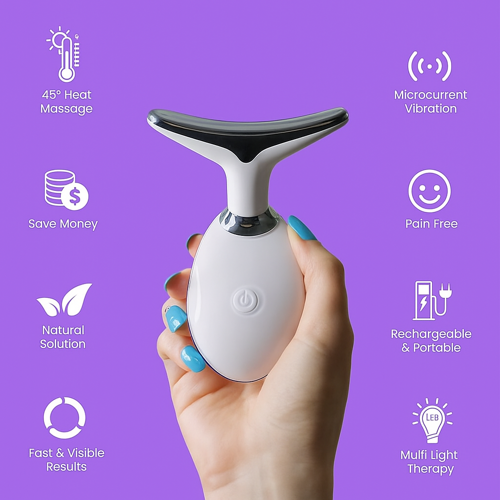 GLOWENCE Neck & Face Firming Wrinkle Removal Tool